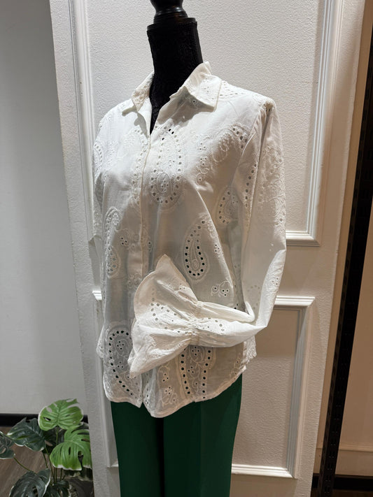 Chemisier en Broderie Anglaise – Édition Limitée